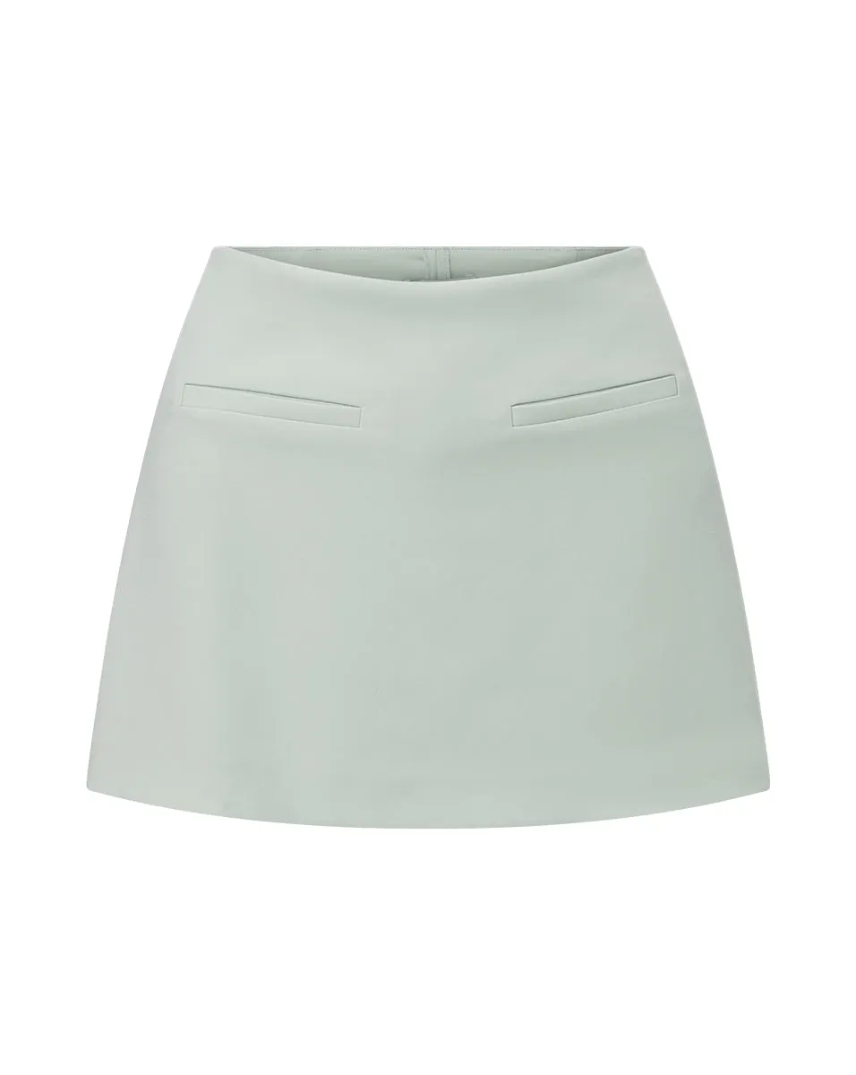 Alida Crepe Skort