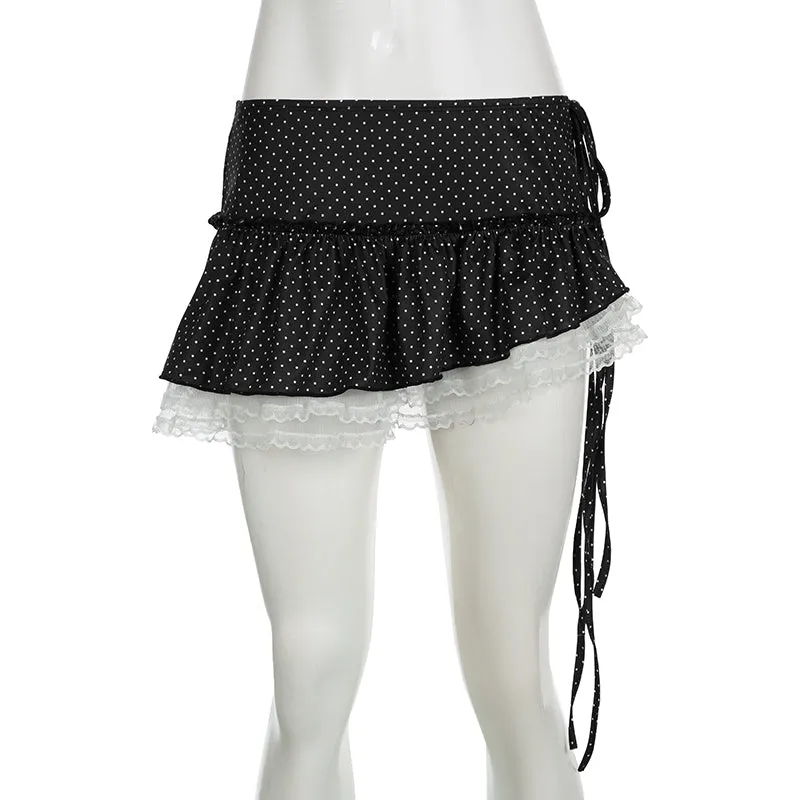 Clarity Polka Dot Skirt Set