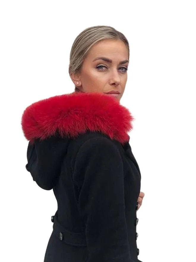 FAUX FUR VEGAN TRIM CUSTOM HOOD OPTION