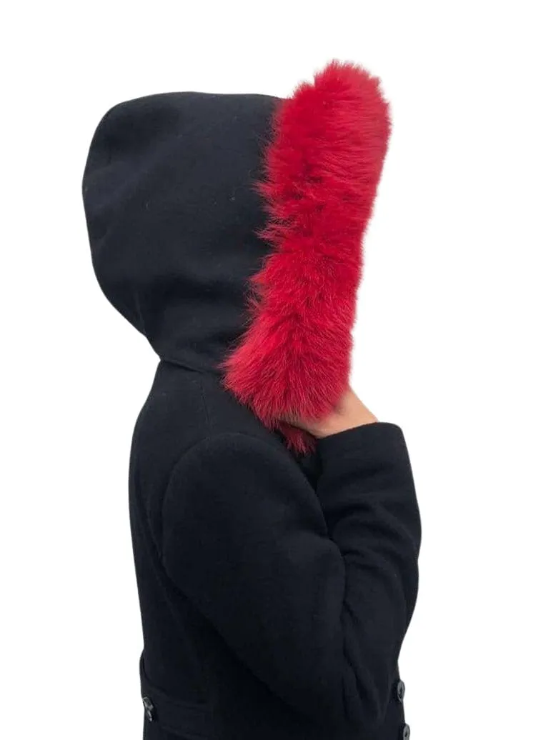 FAUX FUR VEGAN TRIM CUSTOM HOOD OPTION