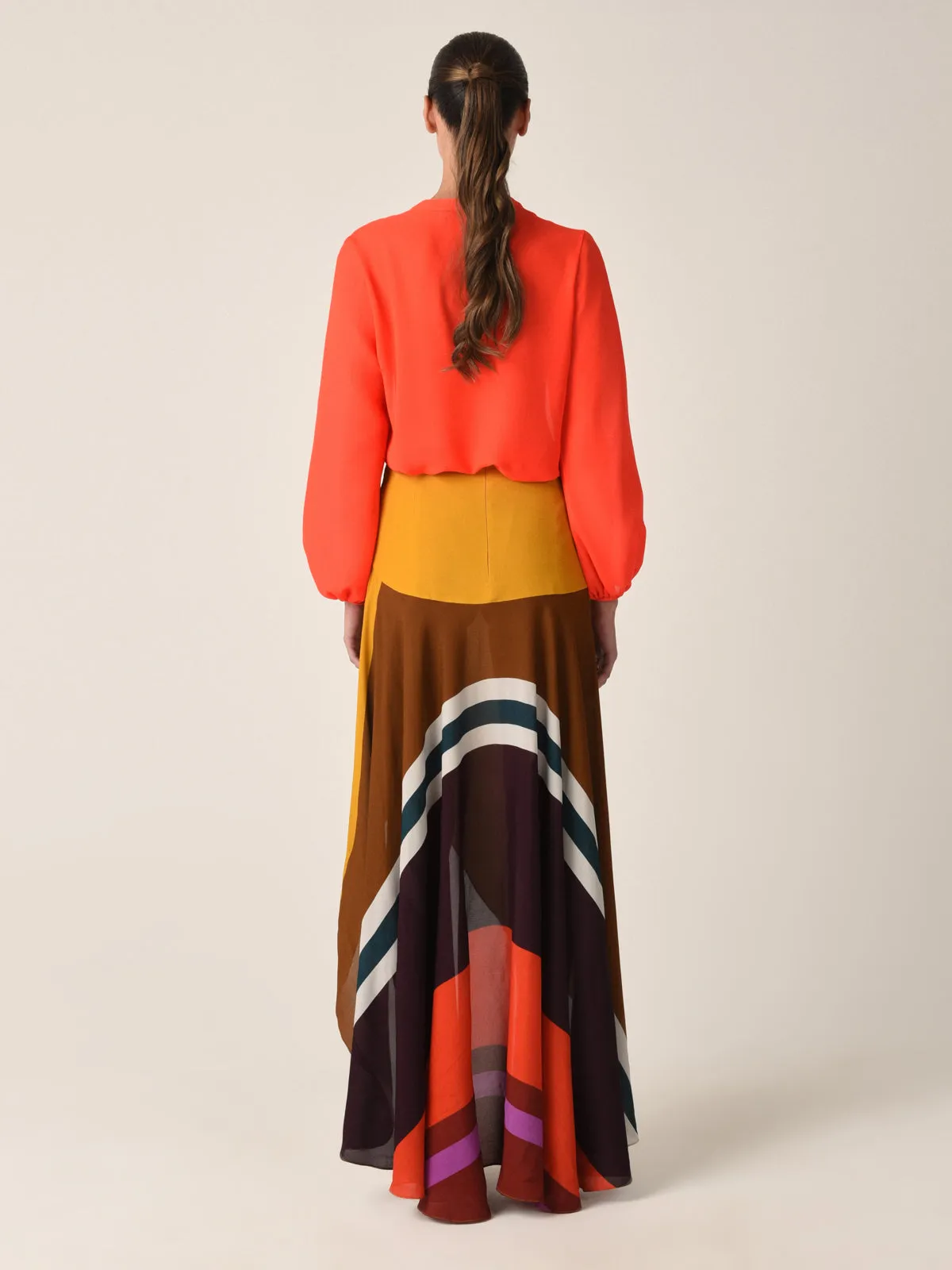 Triora Blouse Tangerine